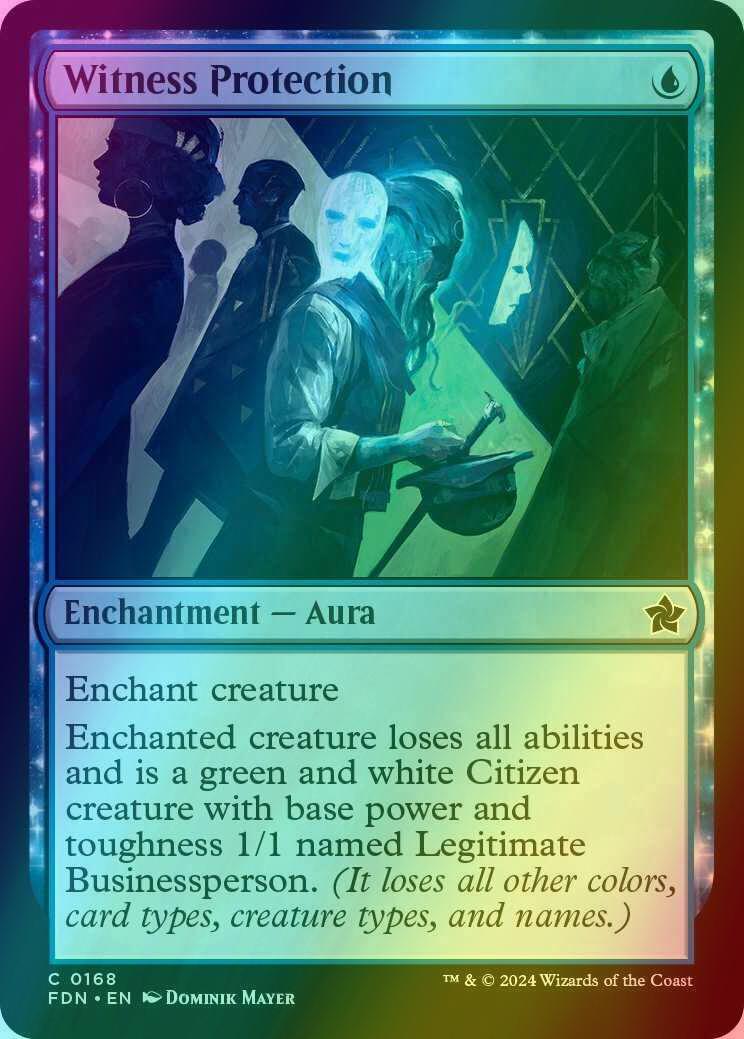 Witness Protection [168] [Foundations] [Foil]