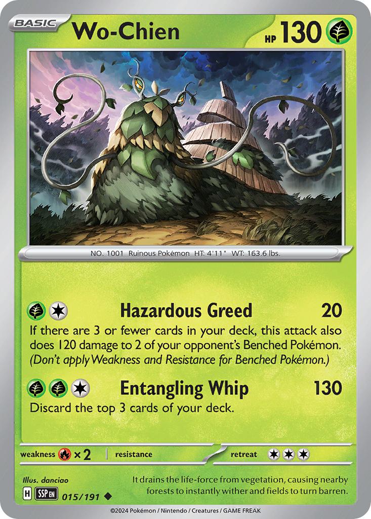Wo-Chien - 015/191 - Uncommon [sv08-015] [Non-Holo]
