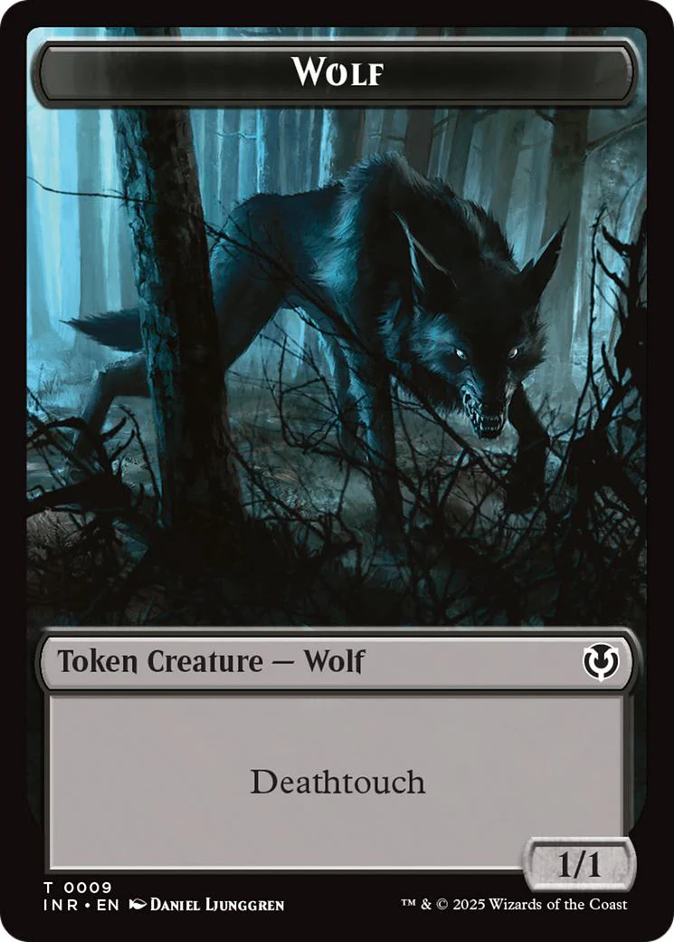 Wolf Token (09) // Wolf Token (18) [Innistrad Remastered: Tokens] [Non-Foil]