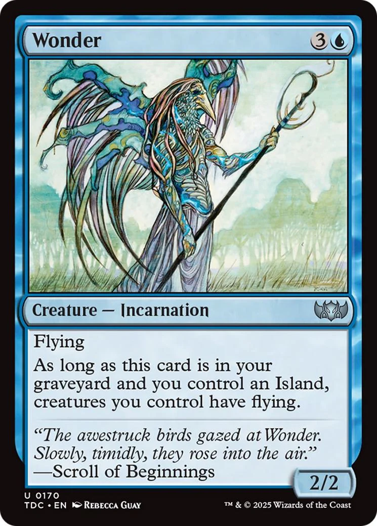 Wonder [170] [Tarkir: Dragonstorm: Commander] [Non-Foil]