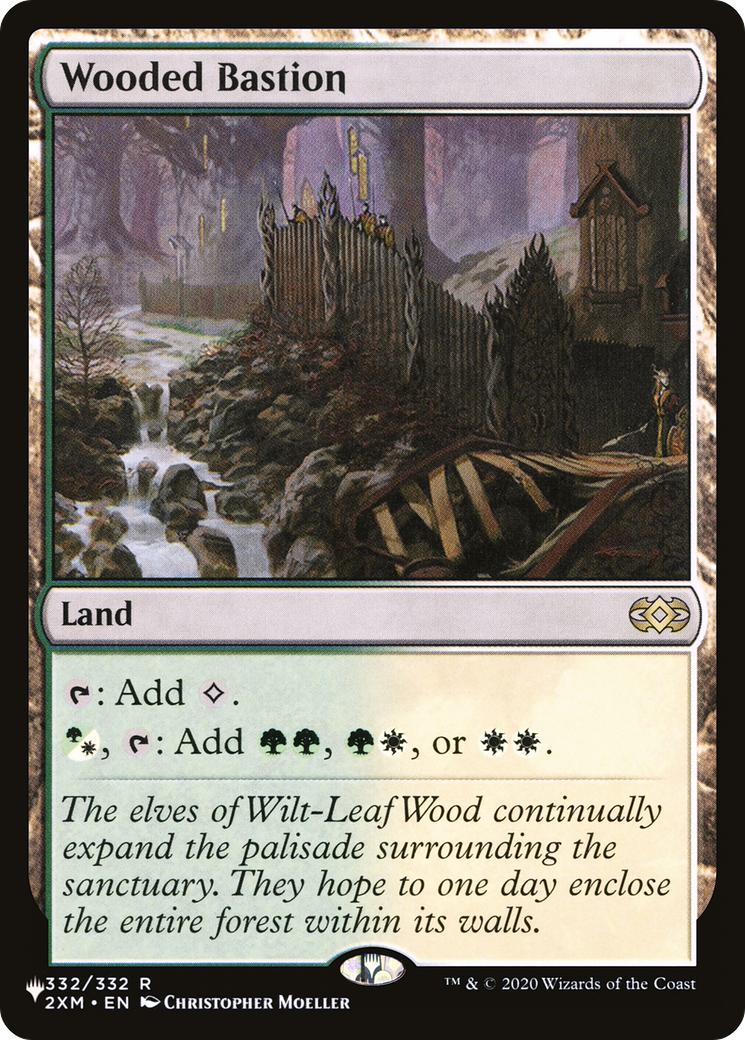 Wooded Bastion [2XM-332] [The List] [Non-Foil]