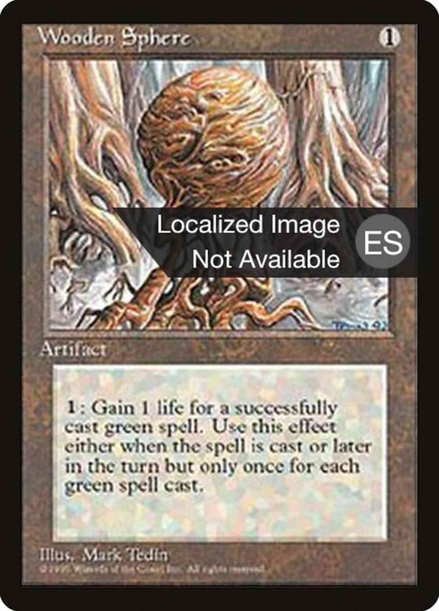 Wooden Sphere - Portuguese [359] [Fourth Edition Black Border: Portuguese] [Non-Foil]