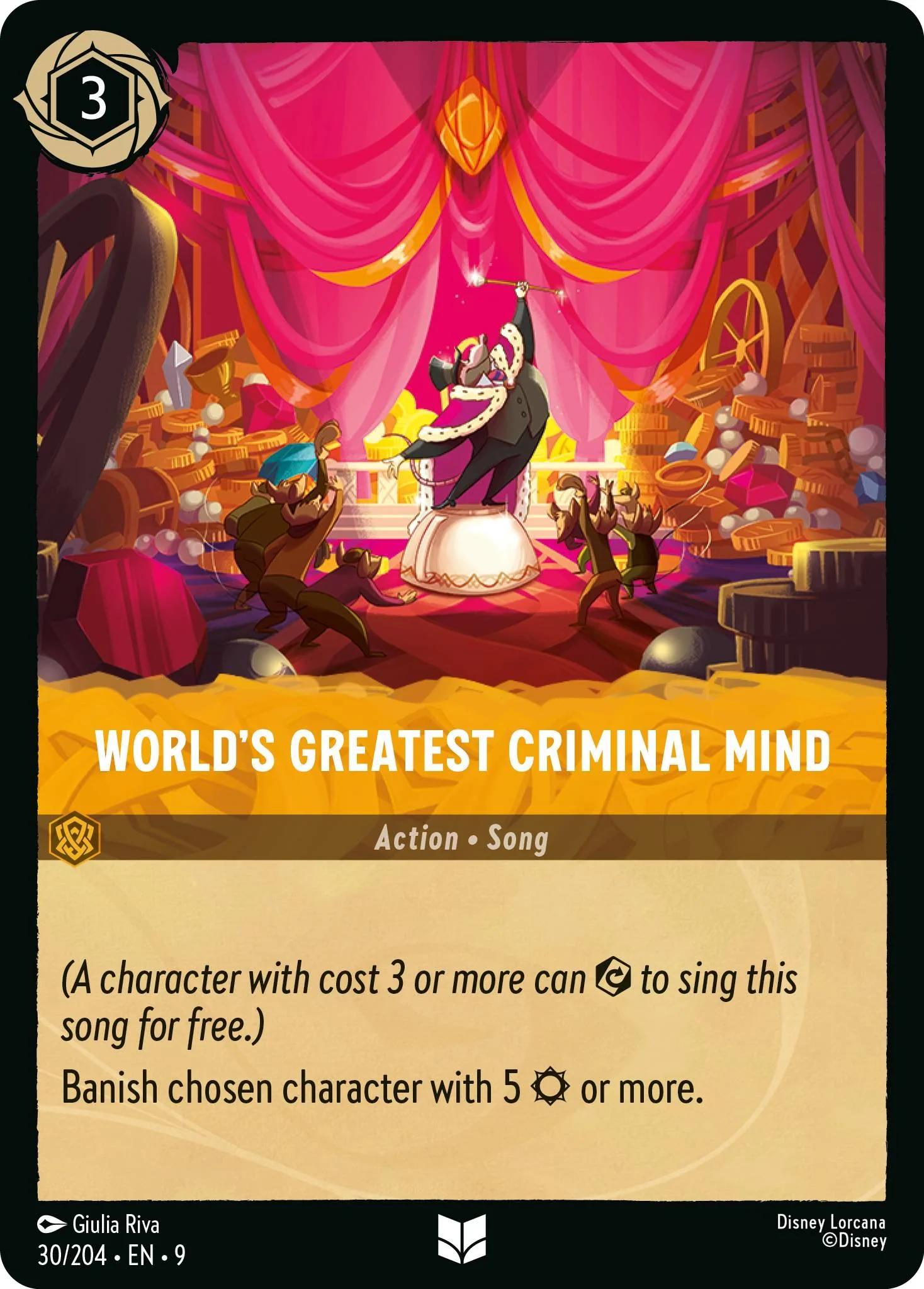 World's Greatest Criminal Mind - 30/204 [Fabled] [Non-Foil]