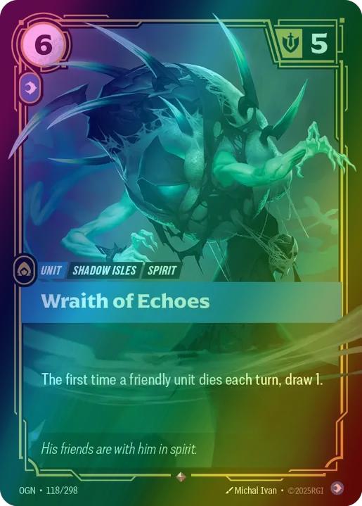 Wraith of Echoes - 118/298 [Origins] [Foil]