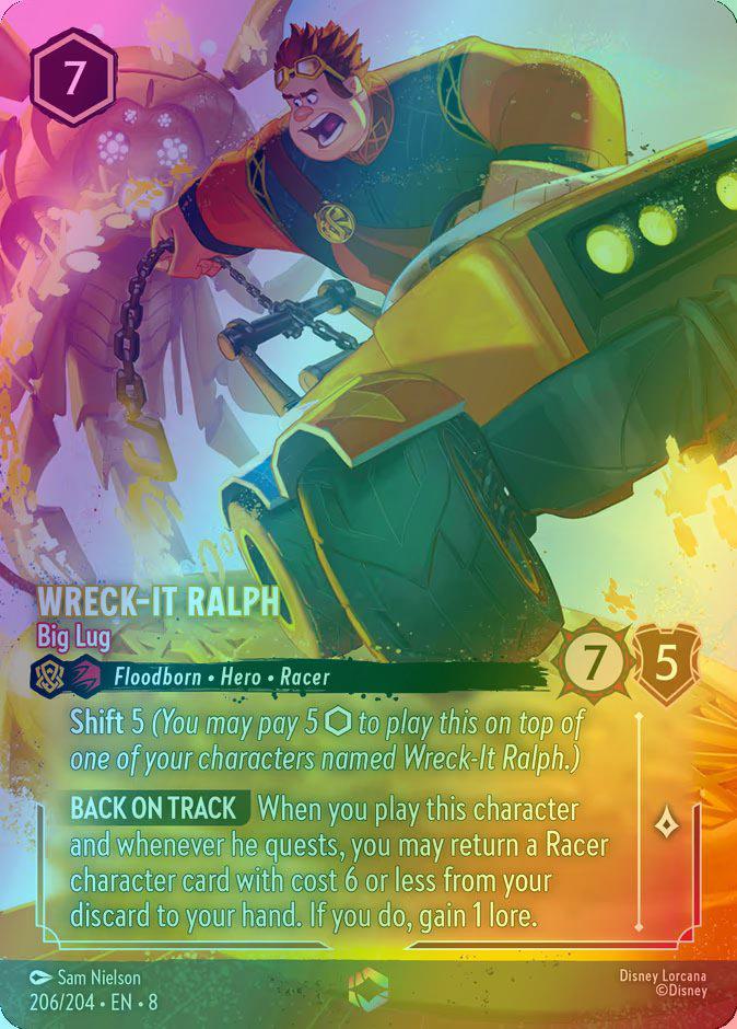 Wreck-It Ralph - Big Lug (Enchanted) - 206/204 [Reign of Jafar] [Holofoil]