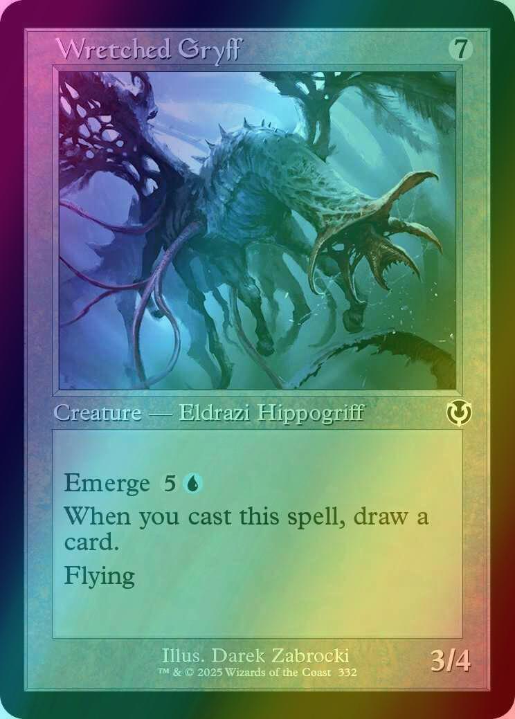 Wretched Gryff [332] [Retro Frame] [Innistrad Remastered] [Foil]