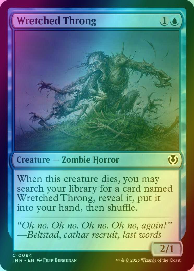 Wretched Throng [94] [Innistrad Remastered] [Foil]