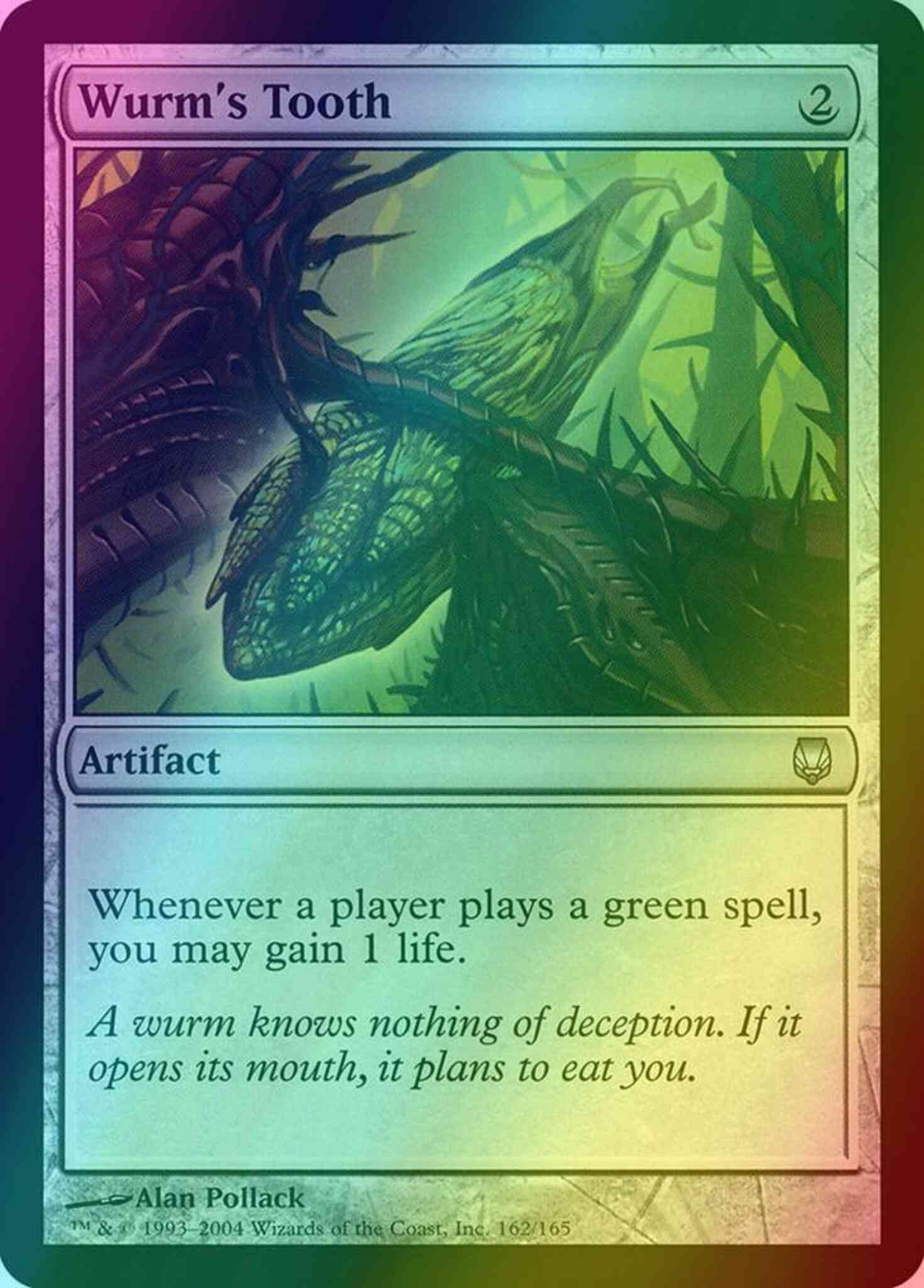 Wurm's Tooth [162] [Darksteel] [Foil]