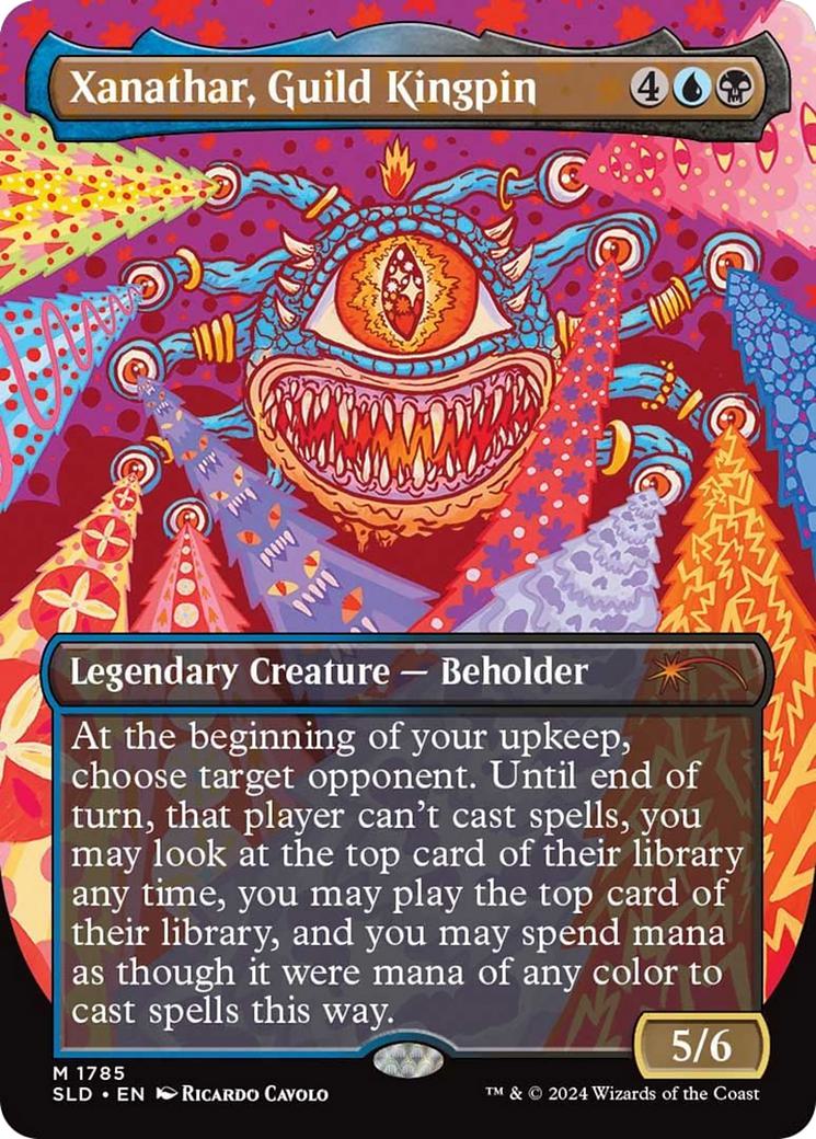 Xanathar, Guild Kingpin [1785] [Borderless] [Eyes of the Beholder I] [Secret Lair Drop] [Non-Foil]
