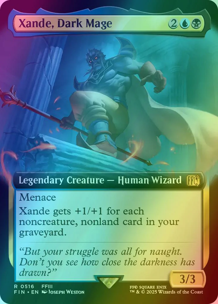 Xande, Dark Mage [516] [Extended Art] [FINAL FANTASY] [Foil]