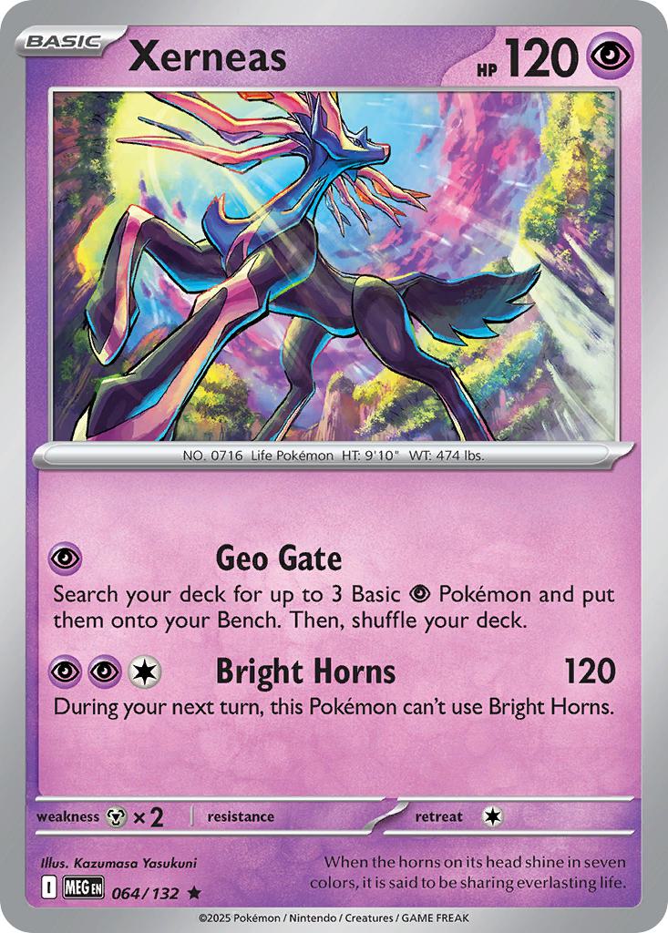 Xerneas - 064/132 - Rare [me01-064] [Holo]