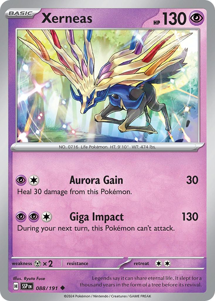 Xerneas - 088/191 - Uncommon [sv08-088] [Non-Holo]