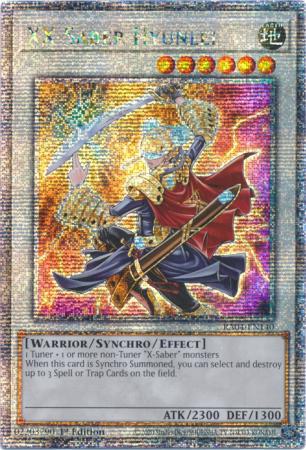 XX-Saber Hyunlei - RA04-EN140 - Quarter Century Secret Rare - 1st Edition