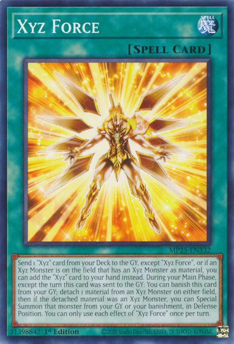 Xyz Force - MP25-EN332 - Common - 1st Edition