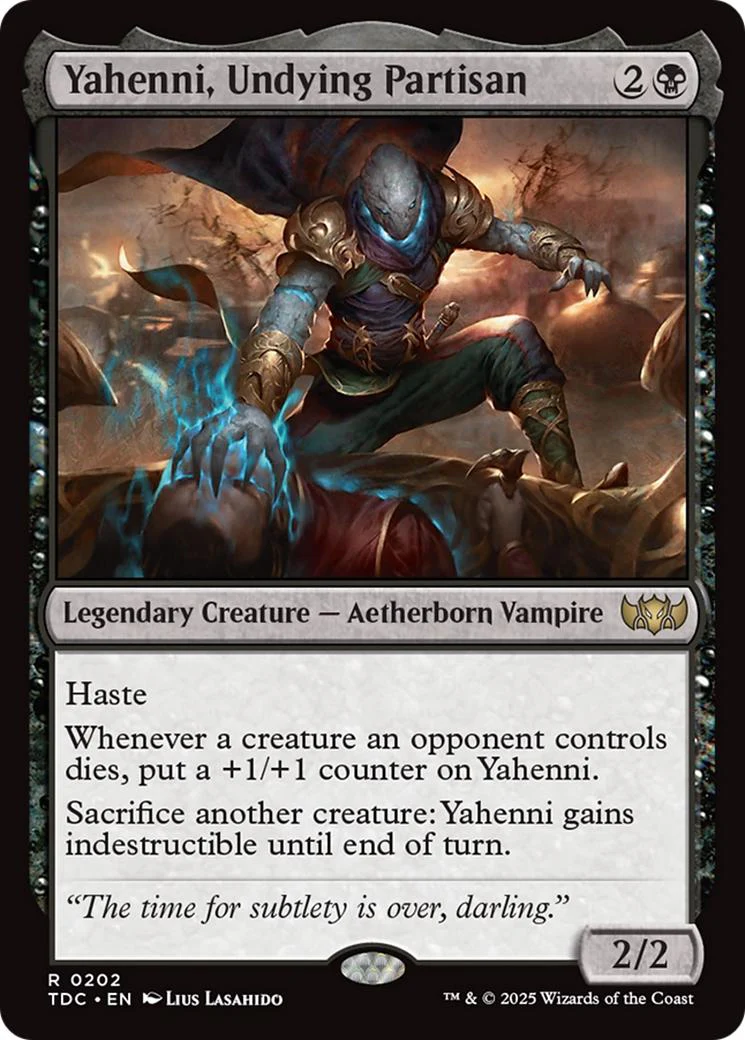 Yahenni, Undying Partisan [202] [Tarkir: Dragonstorm: Commander] [Non-Foil]