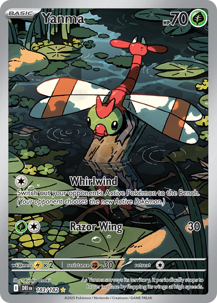 Yanma - 183/182 - Illustration Rare [sv10-183] [Ultra]