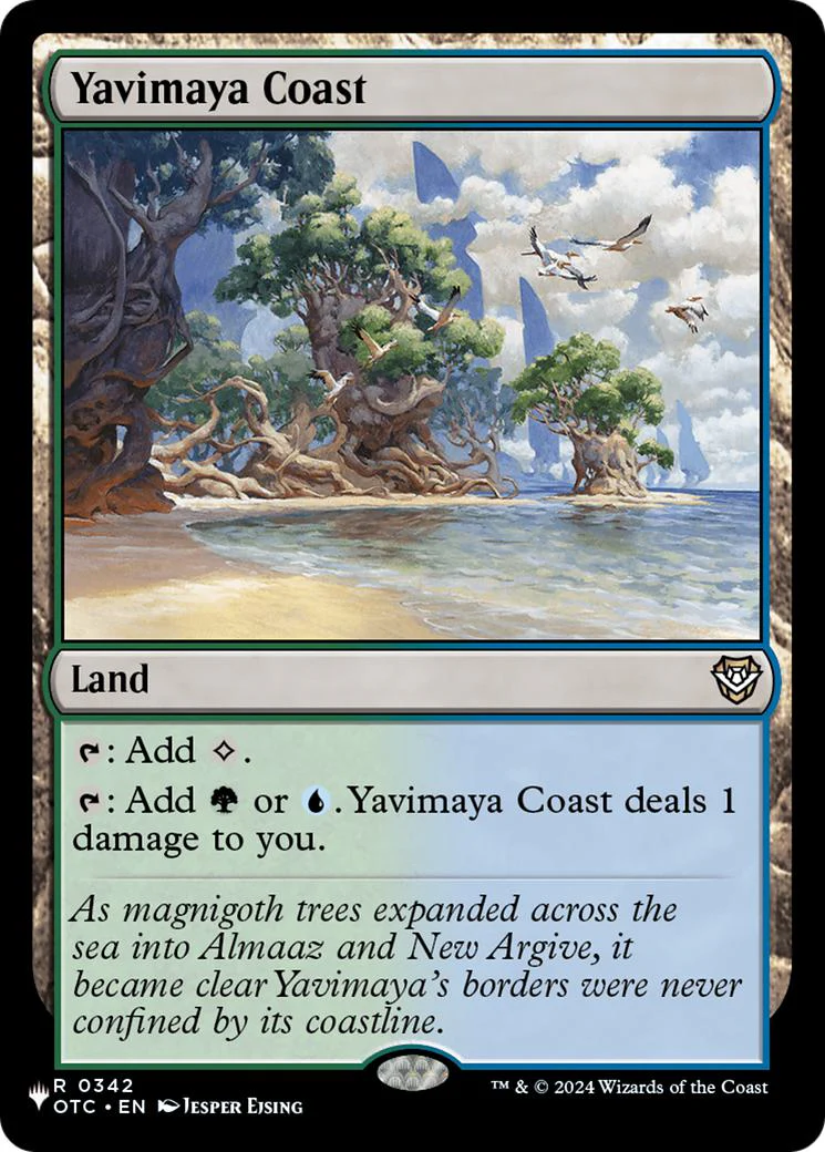 Yavimaya Coast [OTC-342] [The List] [Non-Foil]