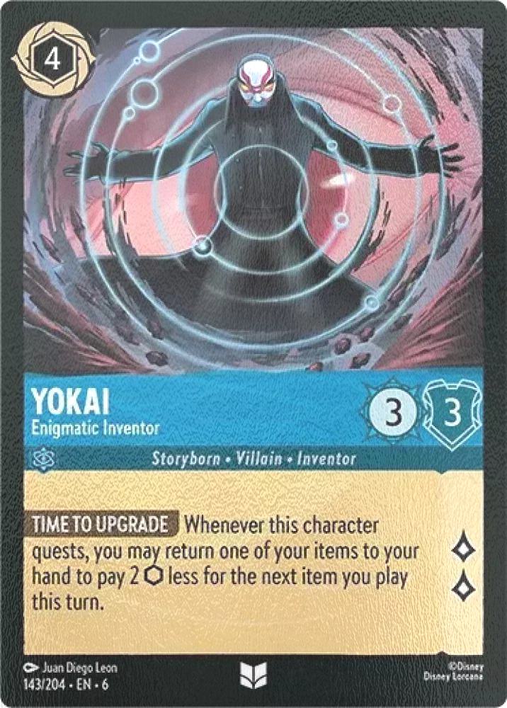 Yokai - Enigmatic Inventor - 143/204 [Azurite Sea] [Cold Foil]