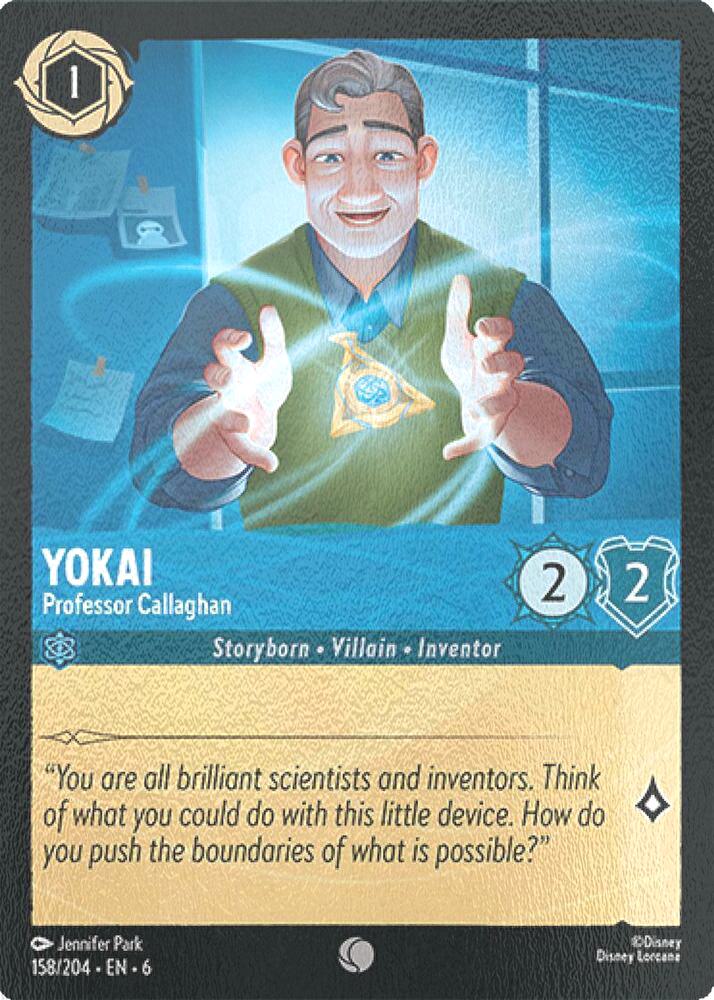 Yokai - Professor Callaghan - 158/204 [Azurite Sea] [Cold Foil]