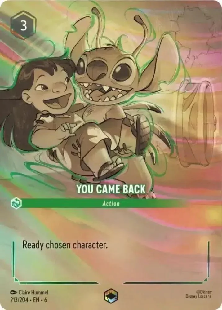 You Came Back (Enchanted) - 213/204 [Azurite Sea] [Holofoil]