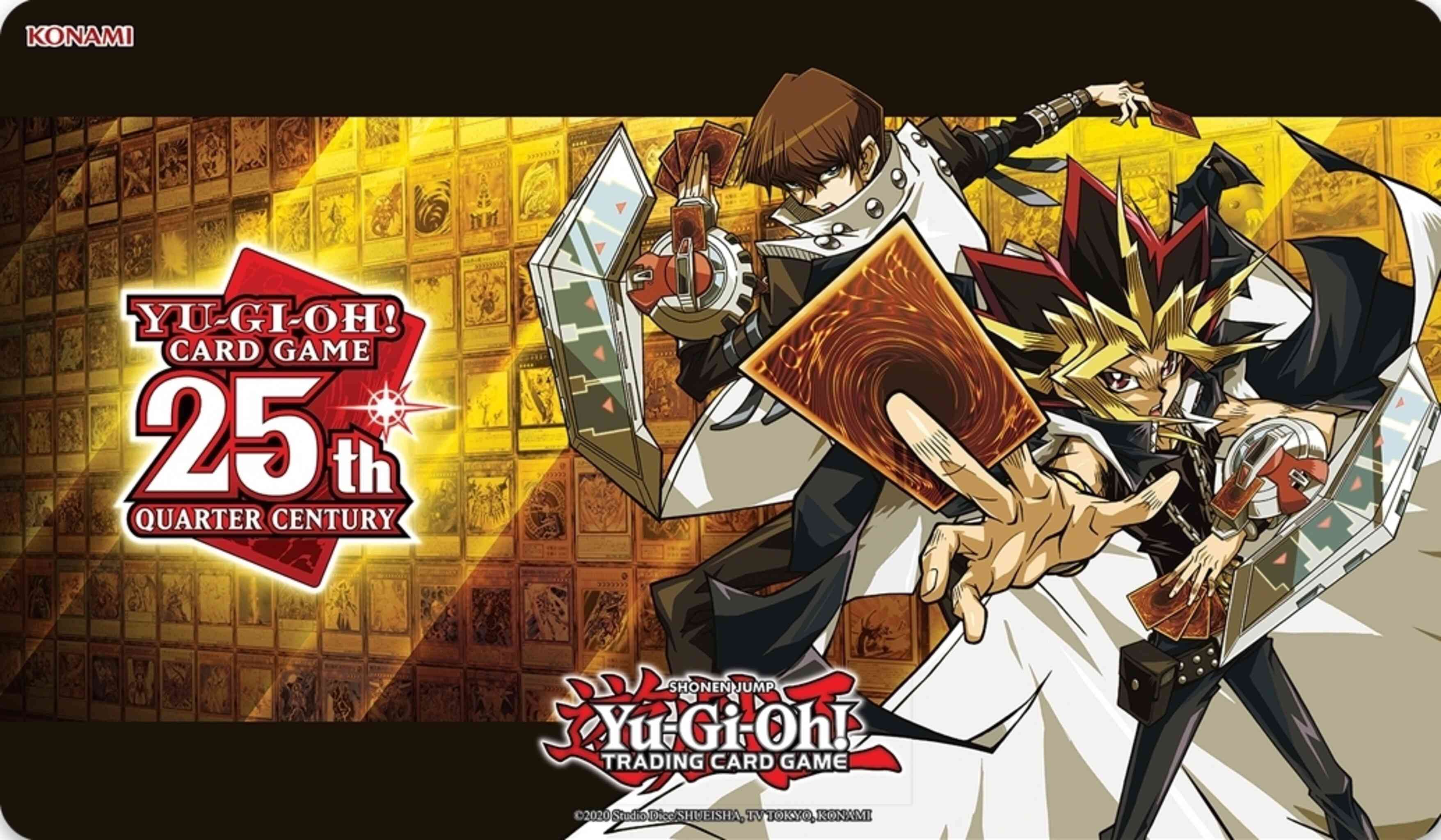 Yu-Gi-Oh! Playmat - Yugi & Kaiba Quarter Century