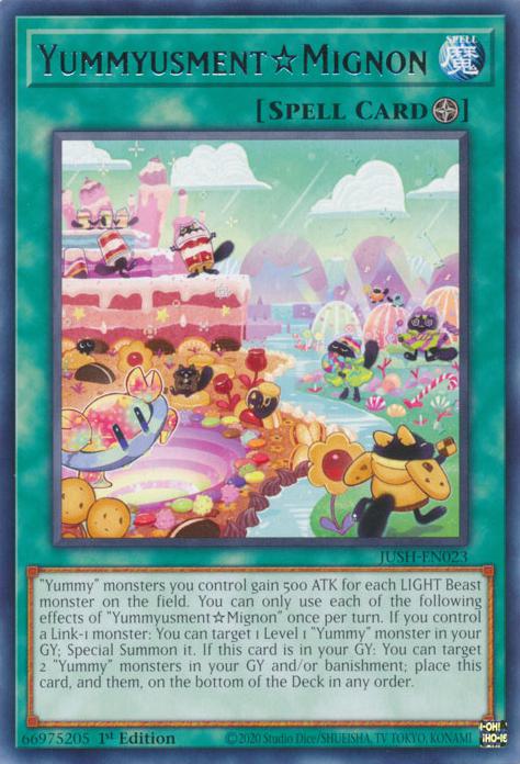 Yummyusment☆Mignon - JUSH-EN023 - Rare - 1st Edition