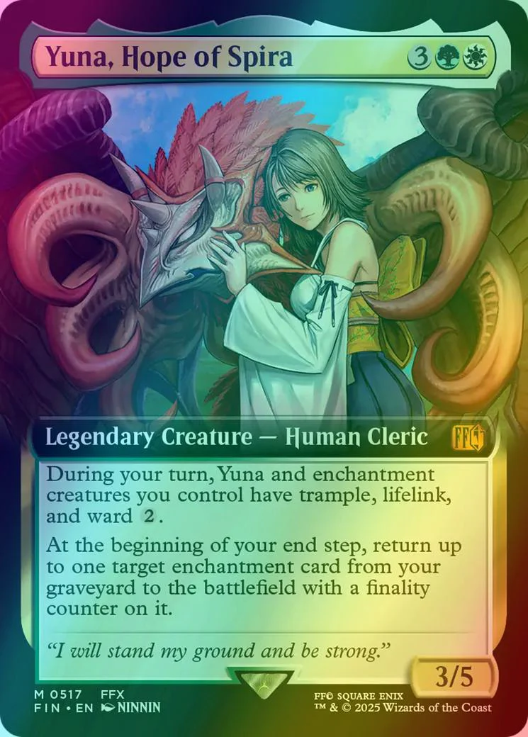 Yuna, Hope of Spira [517] [Extended Art] [FINAL FANTASY] [Foil]