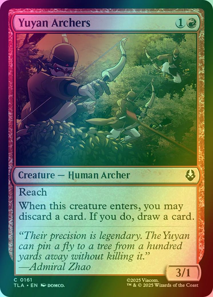 Yuyan Archers [161] [Avatar: The Last Airbender] [Foil]