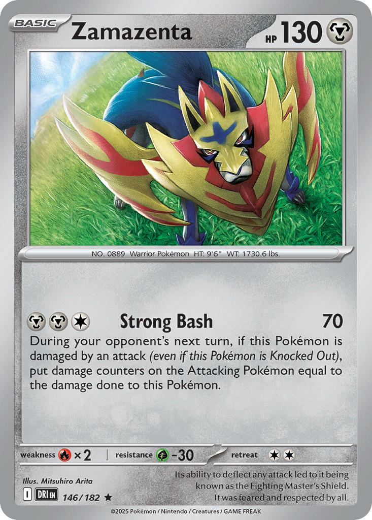 Zamazenta - 146/182 - Rare [sv10-146] [Holo]