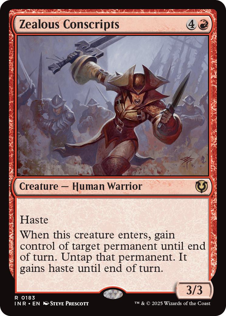 Zealous Conscripts [183] [Innistrad Remastered] [Non-Foil]