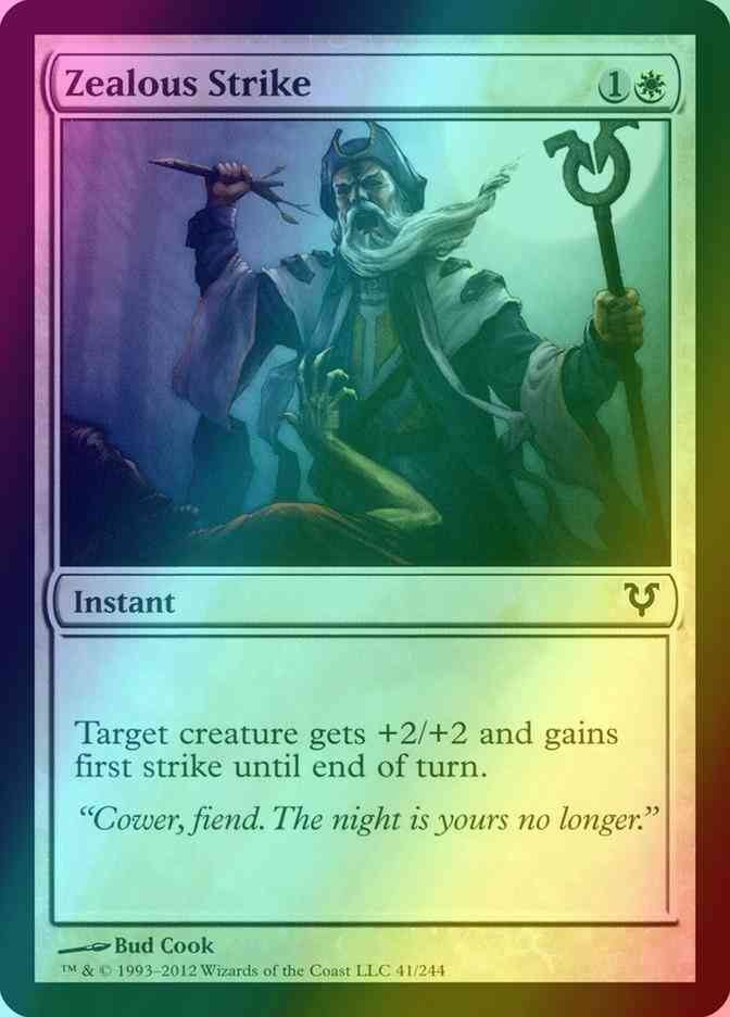 Zealous Strike [41] [Avacyn Restored] [Foil]