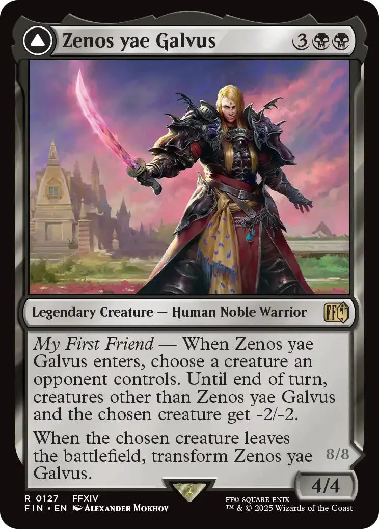 Zenos yae Galvus // Shinryu, Transcendent Rival [127] [FINAL FANTASY] [Non-Foil]