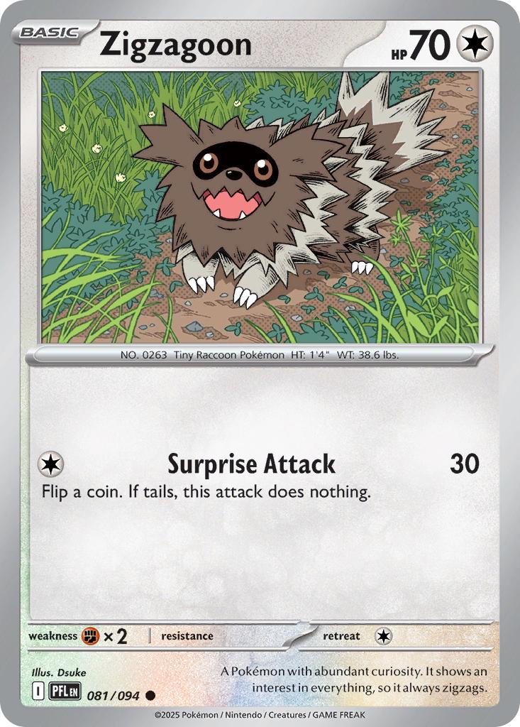 Zigzagoon - 081/094 - Common [me02-081] [Non-Holo]