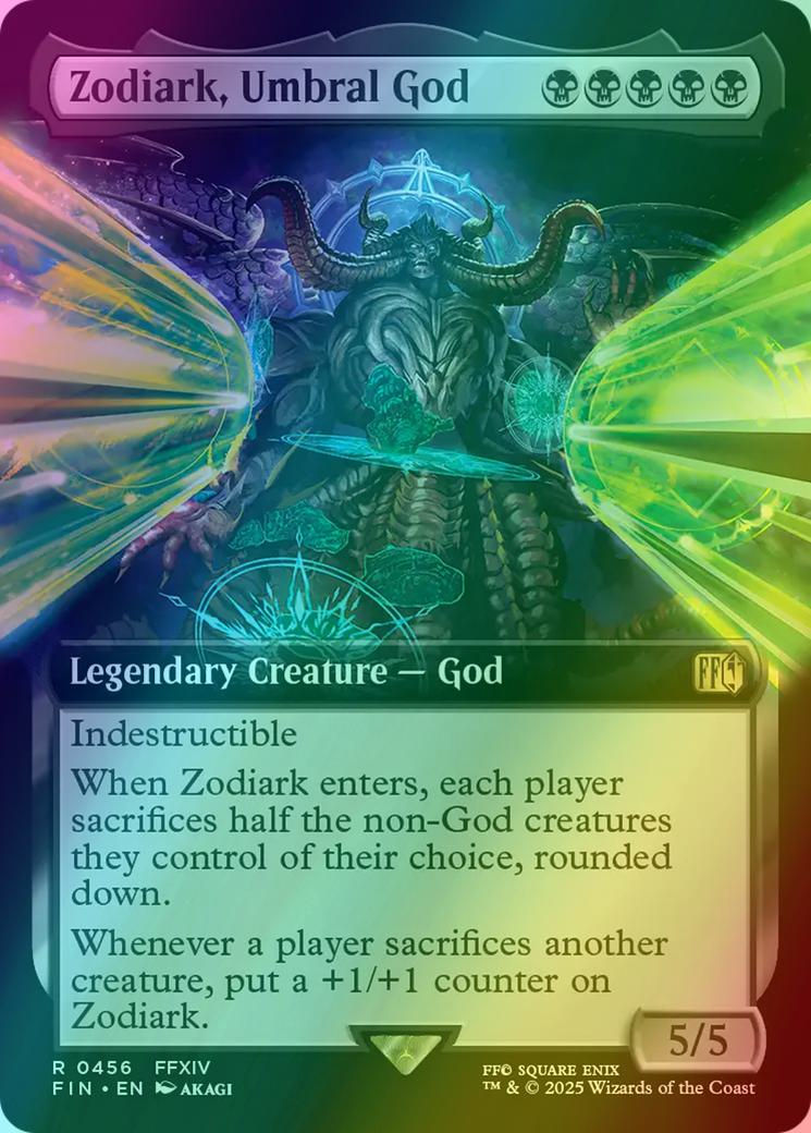 Zodiark, Umbral God [456] [Extended Art] [FINAL FANTASY] [Foil]