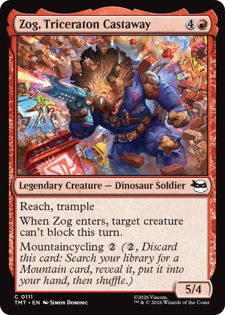 Zog, Triceraton Castaway [111] [Teenage Mutant Ninja Turtles] [Non-Foil]