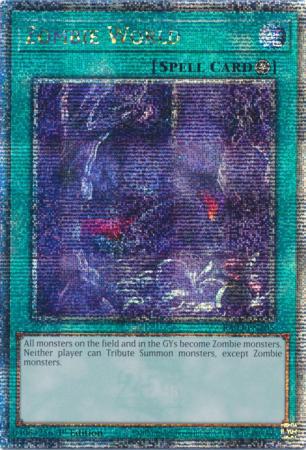 Zombie World - RA03-EN205 - Quarter Century Secret Rare - 1st Edition