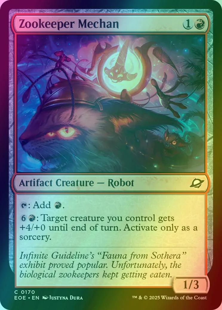 Zookeeper Mechan [170] [Edge of Eternities] [Foil]