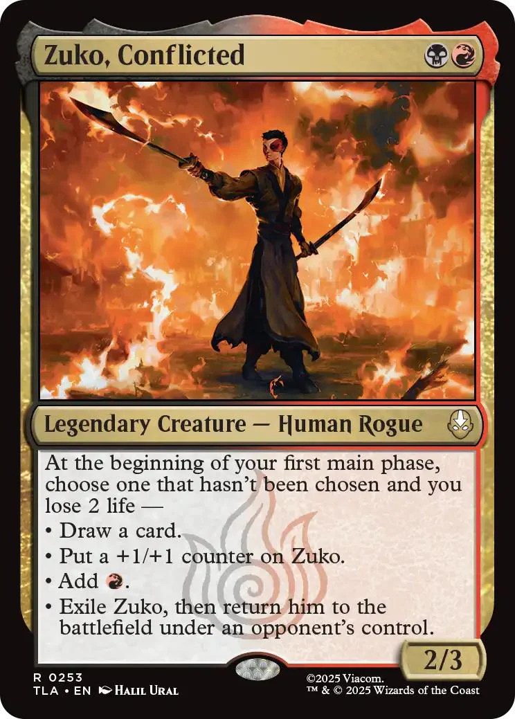 Zuko, Conflicted [253] [Avatar: The Last Airbender] [Non-Foil]