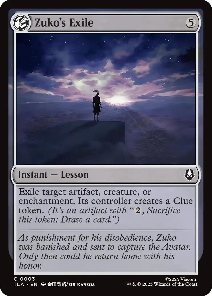 Zuko's Exile [3] [Avatar: The Last Airbender] [Non-Foil]
